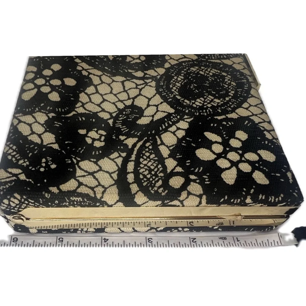 Kate Spade Y2K Lace New York Azalea Street Emanuelle, Spanish Book Clutch Bag